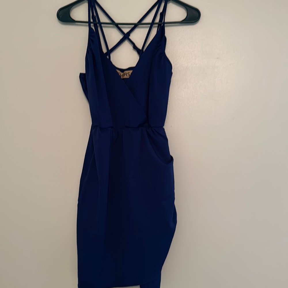Blue dress